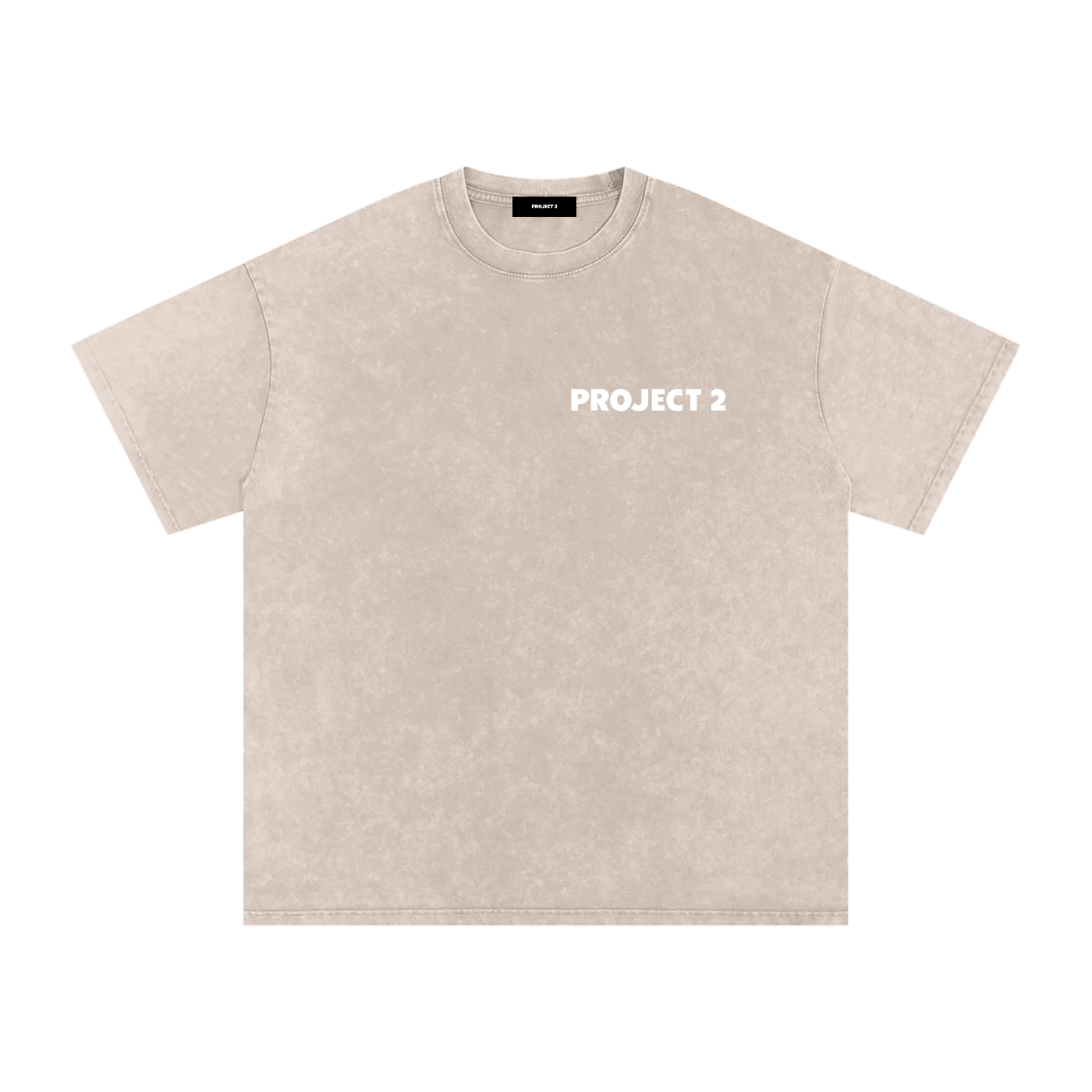 Project 2 Snow Washed Oversized Cotton T-Shirt